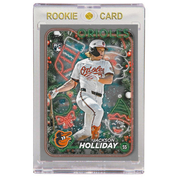 Jackson Holliday Baltimore Orioles 2024 Topps Holliday Silver Foil # H50 Rookie Card