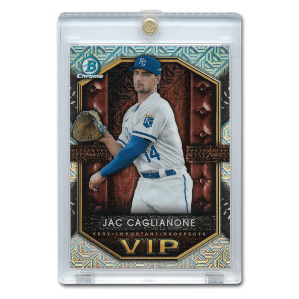 Jac Caglianone 2025 Bowman Chrome Mega VIP # 11 Pre-Rookie Card
