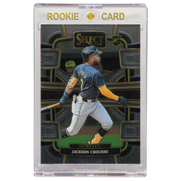 Jackson Chourio Milwaukee Brewers 2024 Panini Select # 6 Rookie Card