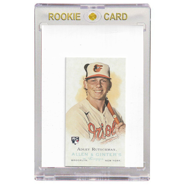 Adley Rutschman Baltimore Orioles 2023 Topps Allen & Ginter Mini Rookie Design # 1 Rookie Card