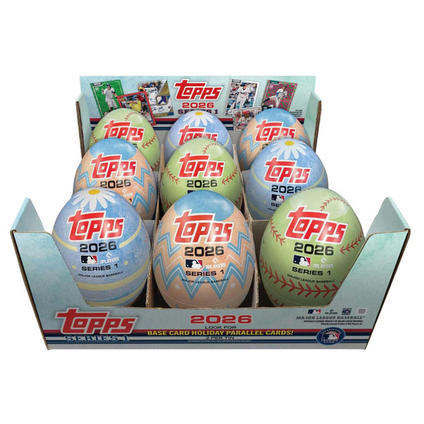 2026 Topps Series 1 Baseball 59 Card Holiday Tin