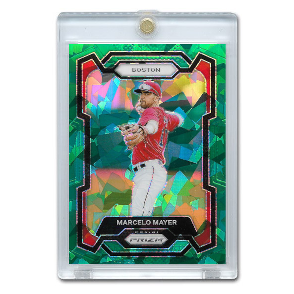 Marcelo Mayer 2024 Panini Prizm Green Ice # 174 Pre-Rookie Card
