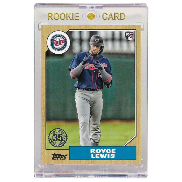 Ryan Lewis Minnesota Twins 2022 Topps 35th Anniversary # 87TBU-3 Rookie Card