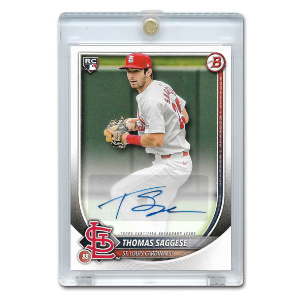 Thomas Saggese 2025 Bowman Prospects # PRV-TS Rookie Card