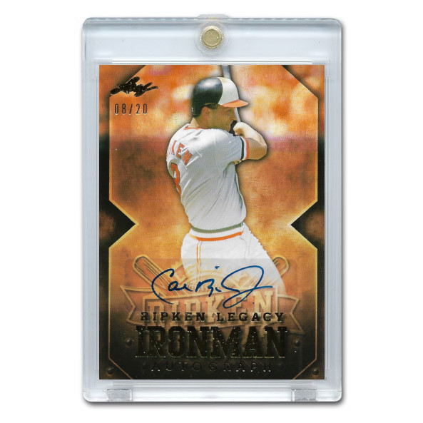 Cal Ripken Jr. Autographed Card 2012 Leaf Legacy # IM-7 Ltd Ed of 20