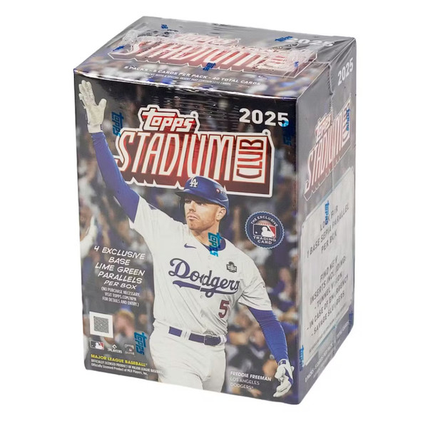 2025 Stadium Club Baseball 8 Pack Blaster Box