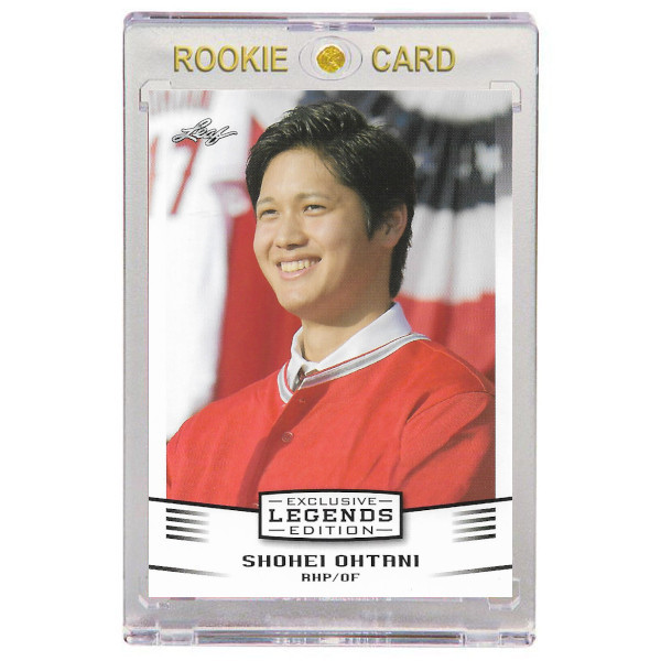 Shohei Ohtani Los Angeles Angels 2018 Leaf Legends Edition # 1 Rookie Card