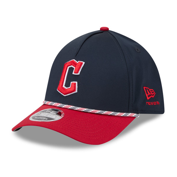 Men's New Era Cleveland Guardians 39THIRTY Flex Fit Rope Cap