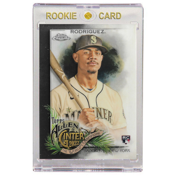 Julio Rodriguez Seattle Mariners 2022 Topps Allen & Ginter Chrome # 269 Rookie Card