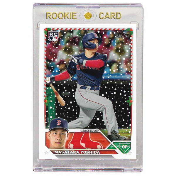 Masataka Yoshida Boston Red Sox 2023 Topps Holiday # H8 Rookie Card