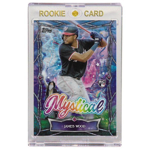 James Wood Washington Nationals 2025 Topps Update Mystical # 1 Rookie Card