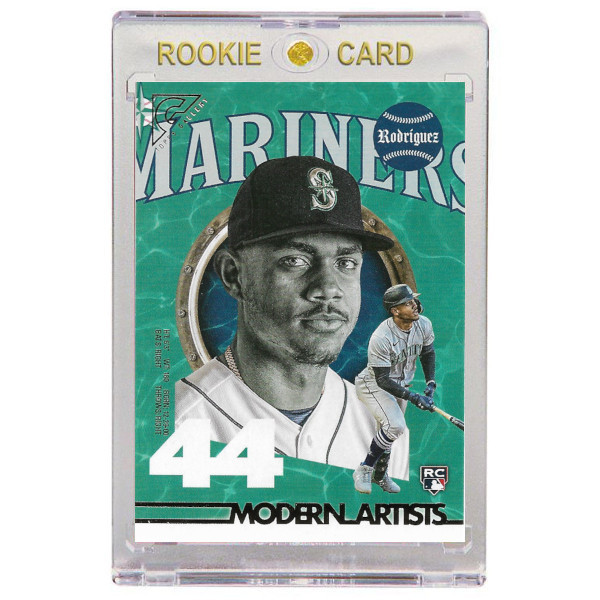 Julio Rodriguez Seattle Mariners 2022 Topps Gallery Modern Artists # 24 Rookie Card