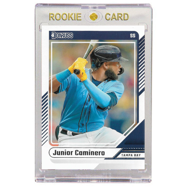 Junior Caminero Tampa Bay Rays 2024 Donruss # 40 Rookie Card