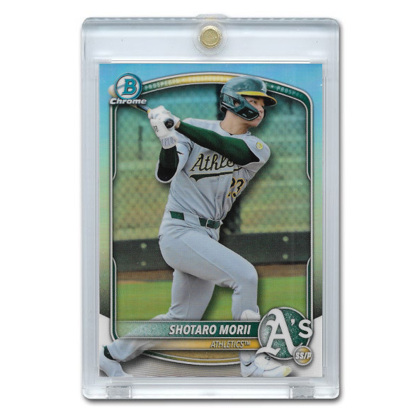 Shotaro Morii 2025 Bowman Draft Chrome Refractor # BDC174 Pre-Rookie Card