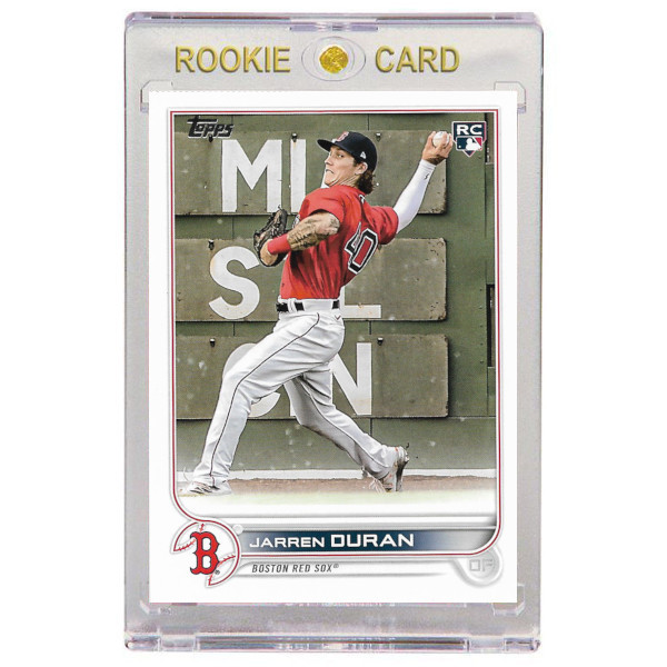 Jarren Duran Boston Red Sox 2022 Topps # 187 Image Variation Rookie Card