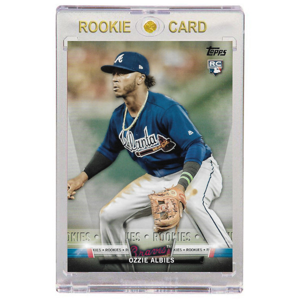 Ozzie Albies Atlanta Braves 2018 Topps Salute # 60 Rookie Card