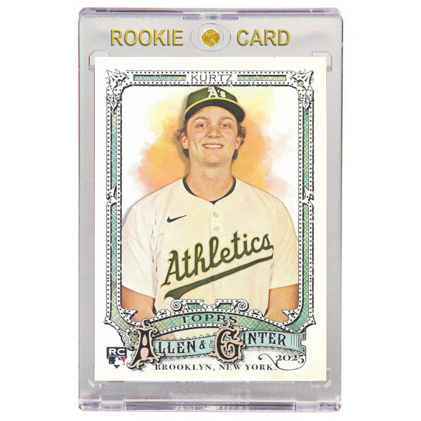 Nick Kurtz Oakland Athletics 2025 Topps Allen & Ginter # 296 Rookie Card