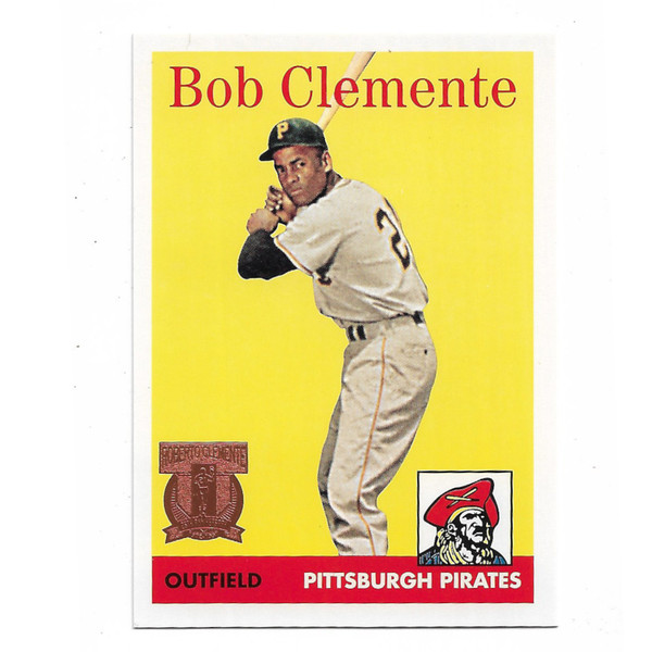 Roberto Clemente 1998 Topps Clemente Reprints # 4
