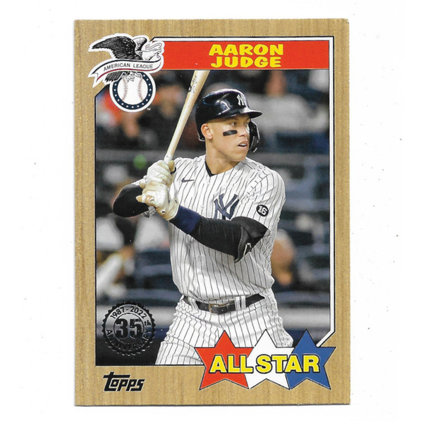 Aaron Judge 2022 Topps 35th Anniversary '87 All-Star # 87AS-4