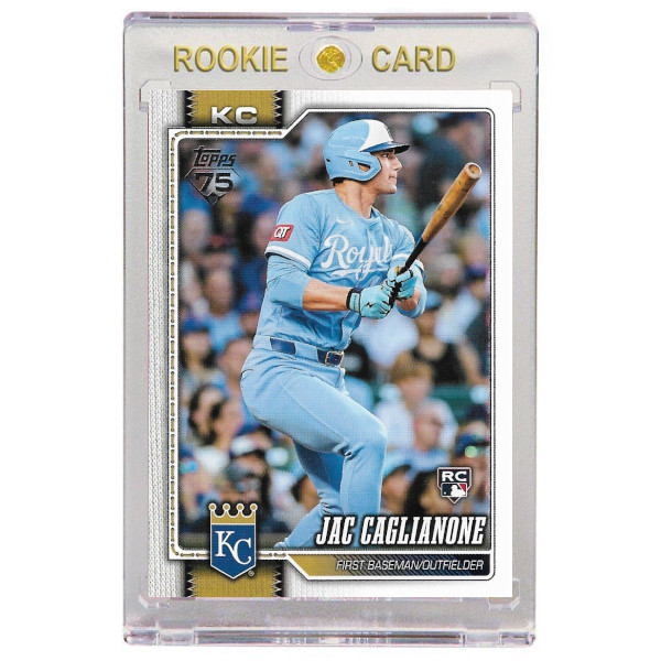 Jac Caglianone Kansas City Royals 2026 Topps # 138 Rookie Card