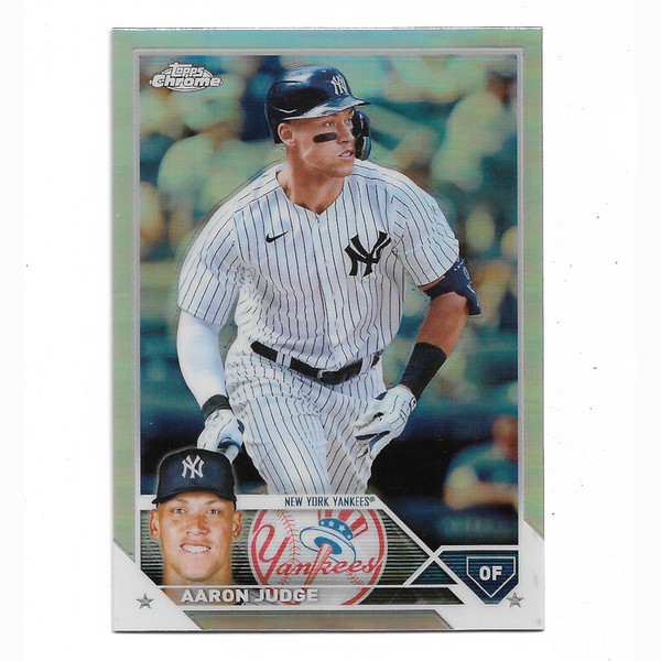 Aaron Judge 2023 Topps Chrome Refractor # 62