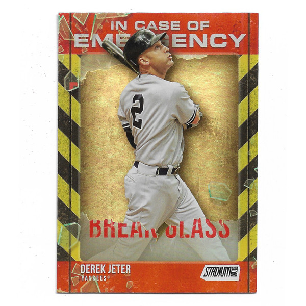 Derek Jeter 2025 Stadium Club In Case of Emergency # 7