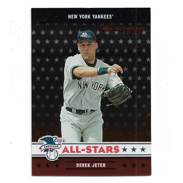 Derek Jeter 2003 Donruss All-Stars # 4