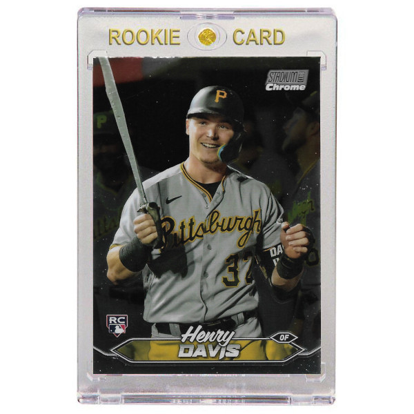 Henry Davis Pittsburgh Pirates 2024 Stadium Club Chrome # 207 Rookie Card
