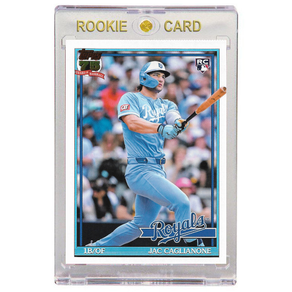 Jac Caglianone Kansas City Royals 2026 Topps 35th Anniversary # 91-42 Rookie Card