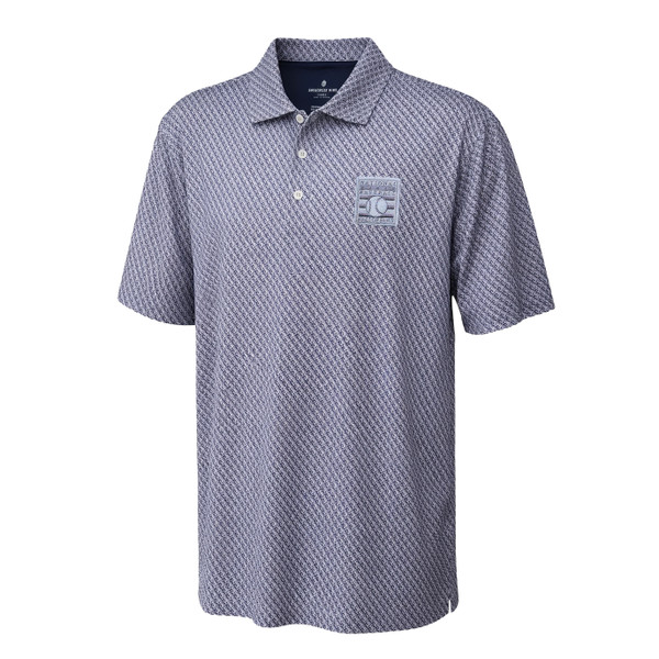 Men’s Greatness Wins Baseball Hall of Fame Blue Athletic Tech Polo