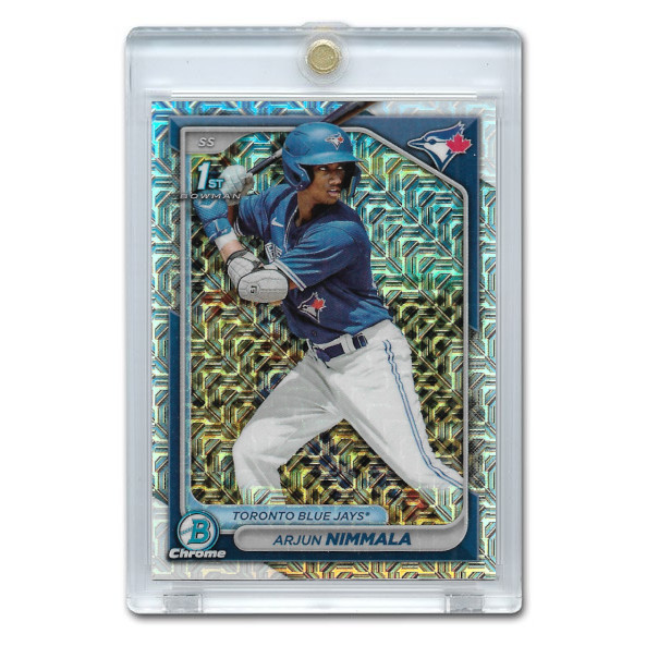 Arjun Nimmala 2024 Bowman Chrome Mega # BCP-142 Pre-Rookie Card