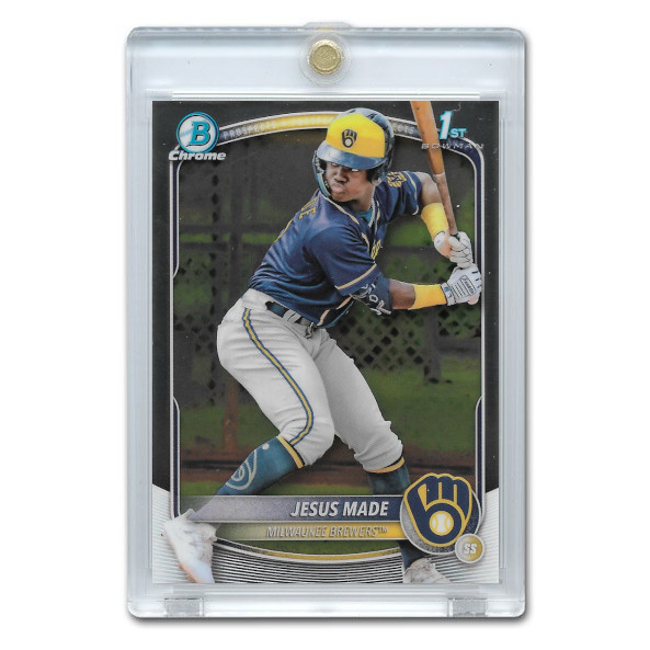 Jesus Made 2025 Bowman Chrome Prospects # BCP-50 Pre-Rookie Card