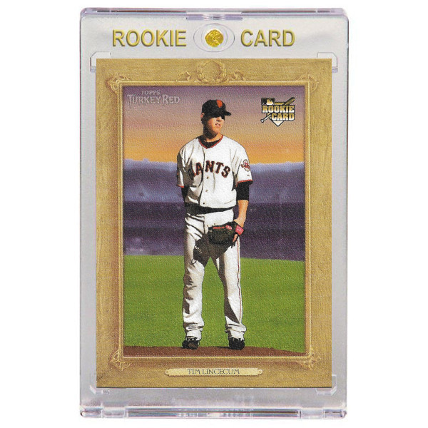 Tim Lincecum San Francisco Giants 2007 Topps Turkey Red # 88 Rookie Card