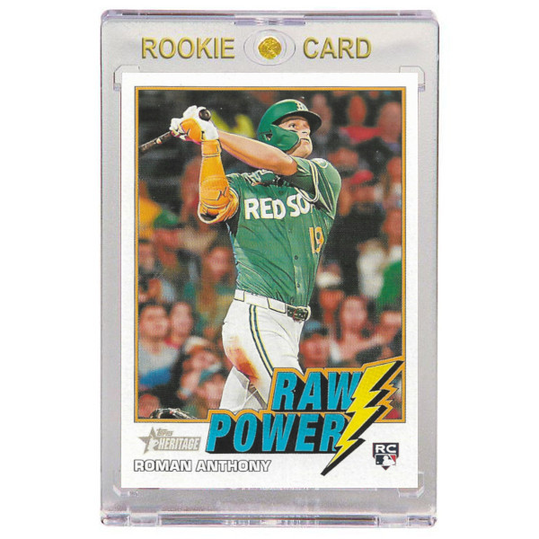 Roman Anthony Boston Red Sox 2026 Topps Heritage Raw Power # RP-RA Rookie Card