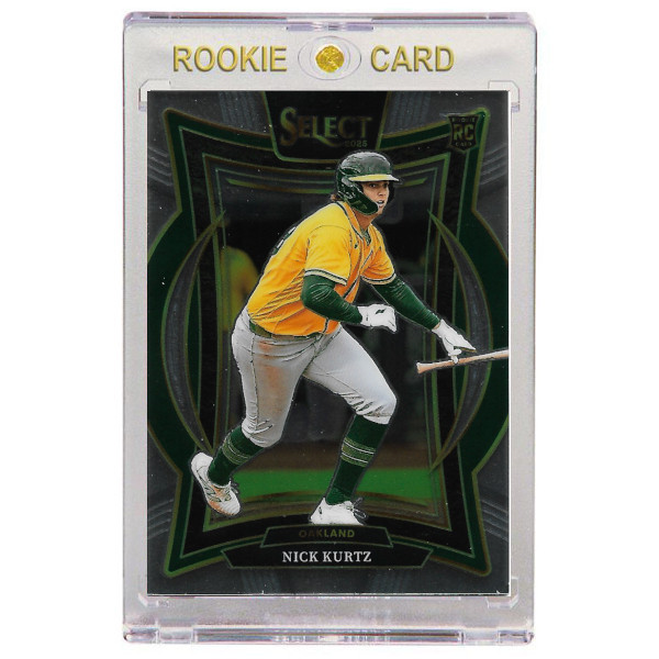 Nick Kurtz Oakland Athletics 2025 Panini Select # 63 Rookie Card