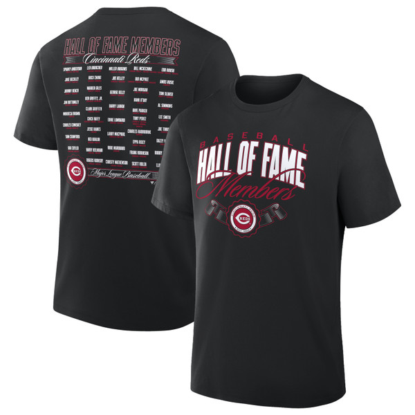 Men’s Cincinnati Reds Hall of Fame Roster T-Shirt