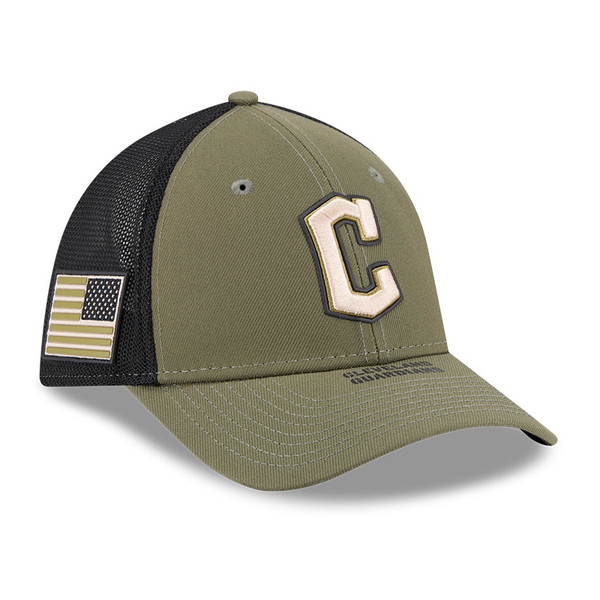 Men’s New Era Cleveland Guardians Armed Forces Weekend 39THIRTY M-Crown Stretch Fit Cap
