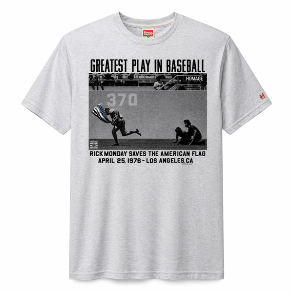 Unisex Homage "Rick Monday Saves the American Flag" 50th Anniversary Exclusive T-Shirt
