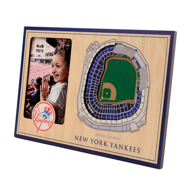 New York Yankees 3D StadiumView 12" x 8" Picture Frame