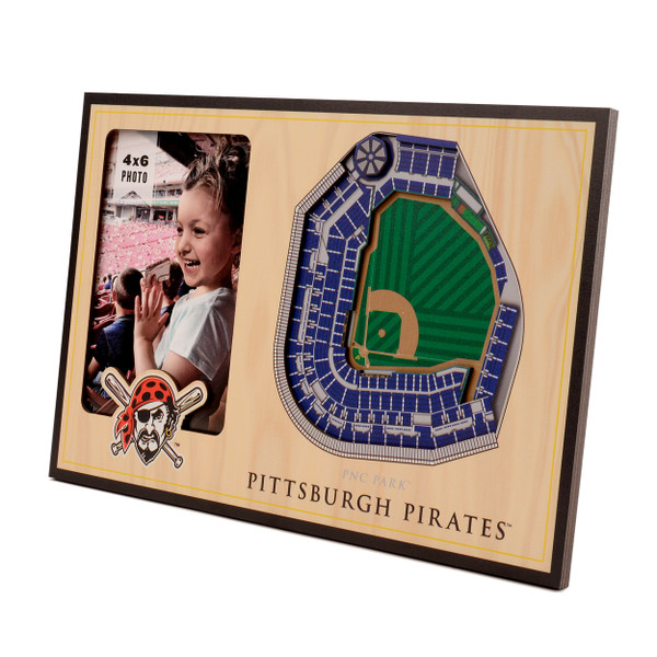 Pittsburgh Pirates 3D StadiumView 12" x 8" Picture Frame