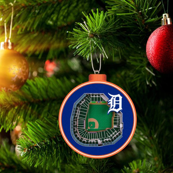 Detroit Tigers 3D StadiumView Ornament