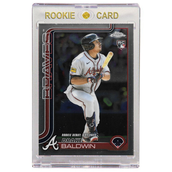 Drake Baldwin Atlanta Braves 2025 Topps Chrome Update # USC88 Rookie Card
