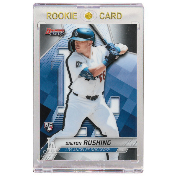 Dalton Rushing Los Angeles Dodgers 2025 Bowman's Best # 33 Rookie Card