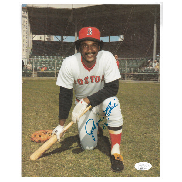 Jim Rice Autographed 8X10 Photocard (JSA-88)