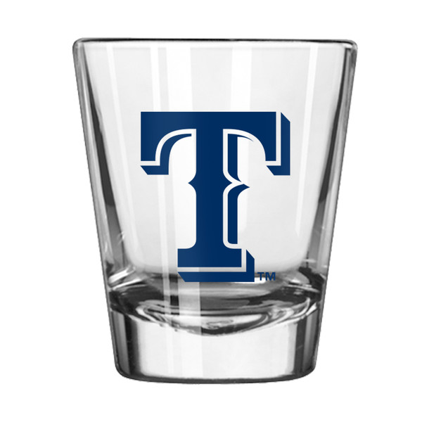 Texas Rangers Gameday 2 Ounce Team Logo Shot Glass