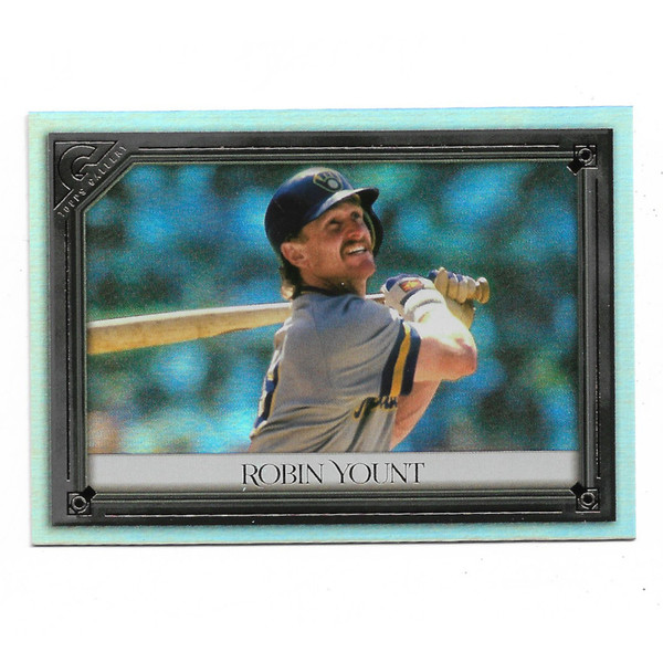 Robin Yount 2021 Topps Gallery Raibow Foil # 146