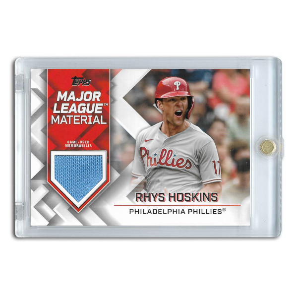 Rhys Hoskins 2022 Topps Major League Material Relic # MLM-RH