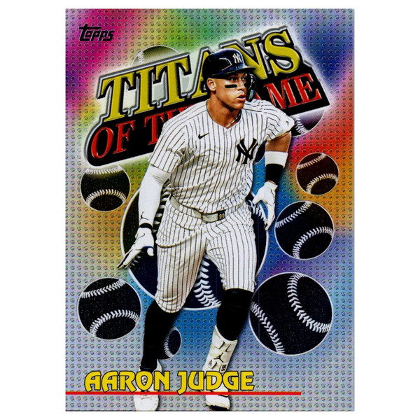 Aaron Judge 2026 Topps Titans of the Game # 3