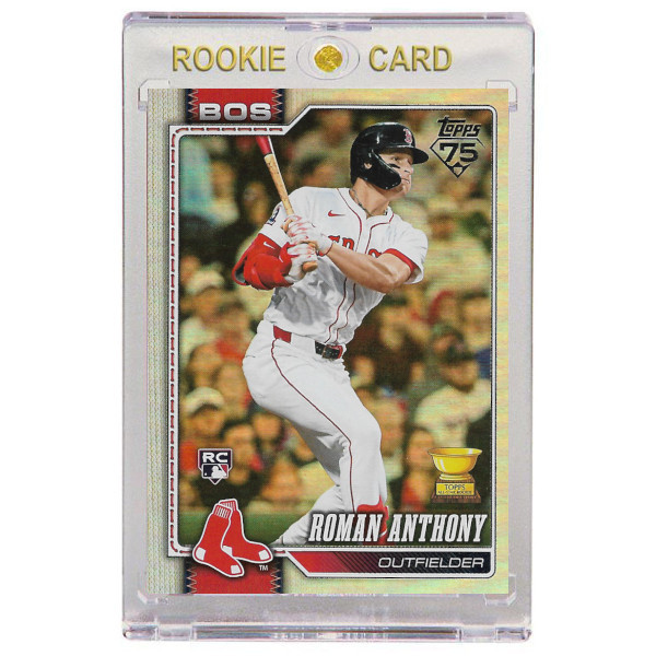 Roman Anthony Boston Red Sox 2026 Topps Rainbow Foil # 189 Rookie Card
