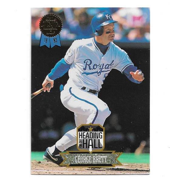 George Brett 1993 Leaf Heading for the Hall # 7